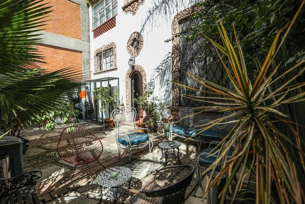 Architectural detail in Mexico City
